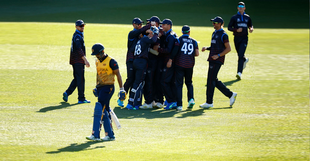 এশিয়ার সেরা শ্রীলঙ্কাকে গুঁড়িয়ে দিল নামিবিয়া