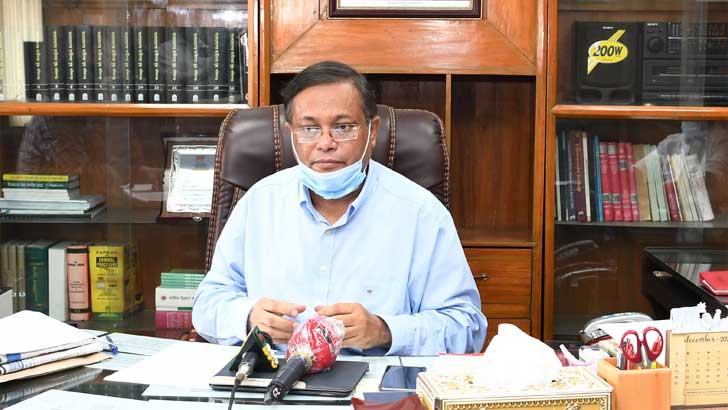 ভোটে গোপন কক্ষে সিসি ক্যামেরা নিয়ে প্রশ্ন করেছে তথ্যমন্ত্রী