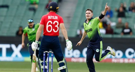 ইংল্যান্ডকে হারিয়ে আয়ারল্যান্ডের চমক