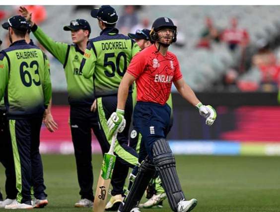 বৃষ্টি ও আয়ারল্যান্ডের কাছে হার ইংল্যান্ডের