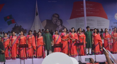 ঢাকা জেলা আ'লীগের সম্মেলন চলছে