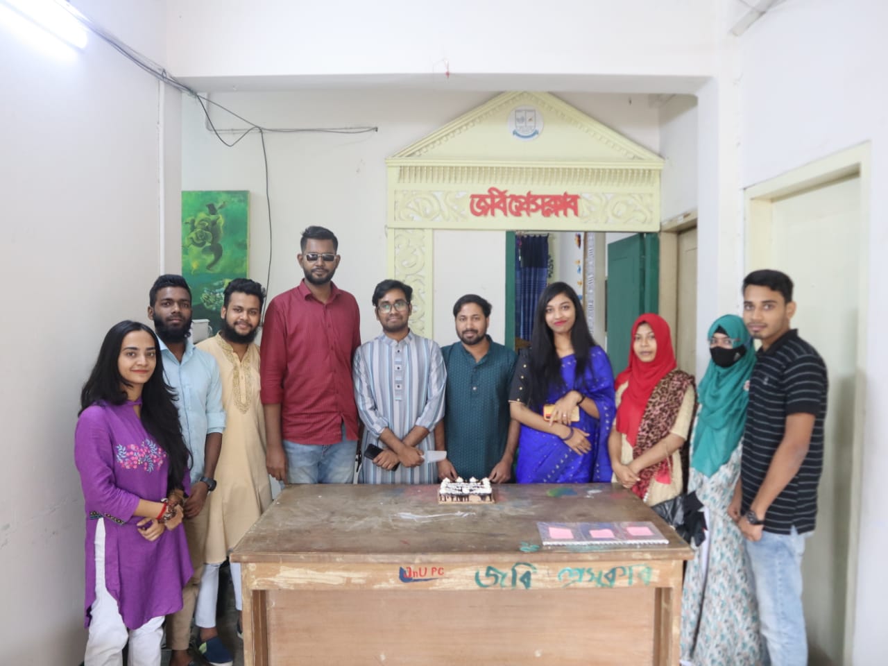 'জেএনইউএফসিসিডব্লিউ' এর তৃতীয় প্রতিষ্ঠাবার্ষিকী উদযাপন