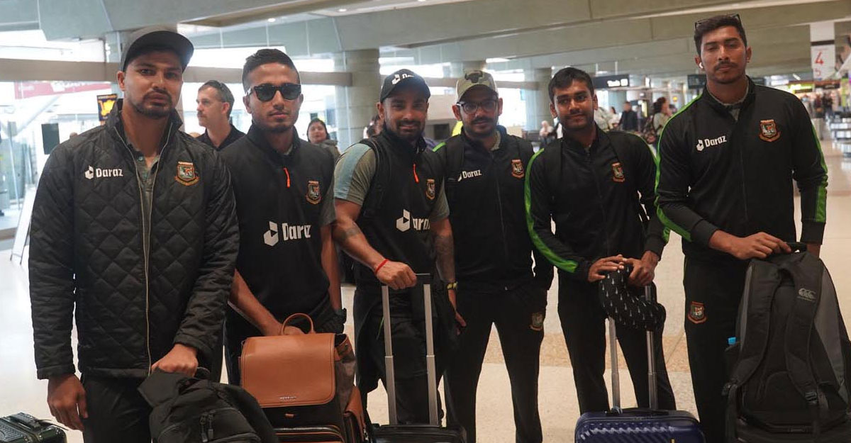 সাকিব-সোহান-মিরাজকে ছাড়াই দেশের পথে বাংলাদেশ