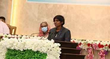 প্রধানমন্ত্রীর সংবর্ধনা পেয়ে উচ্ছ্বসিত সাবিনা