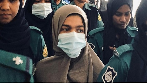 ফারদিনের বান্ধবী বুশরা ৫ দিনের রিমান্ডে