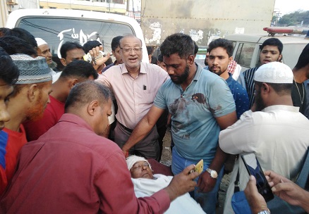 নোয়াখালীতে সড়ক দুর্ঘটনায় জাতীয় পার্টির এক নেতার মৃত্যু