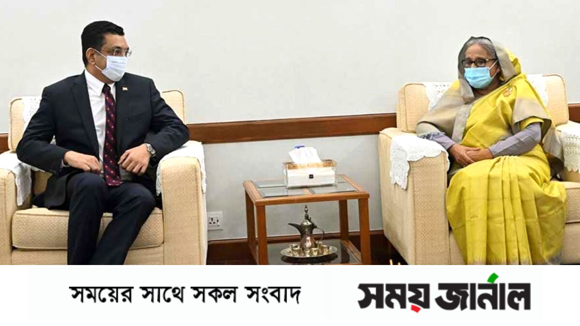 বাস্তুচ্যুত রোহিঙ্গাদের প্রত্যাবাসনে শ্রীলঙ্কার সমর্থন চেয়েছেন প্রধানমন্ত্রী শেখ হাসিনা