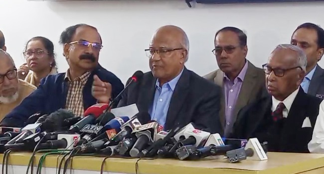 বিএনপির সমাবেশ শুরু শনিবার সকাল ১১টায় : খন্দকার মোশাররফ