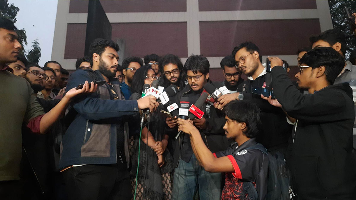 র‍্যাব ও ডিবির কাছে সন্তোষজনক জবাব পেয়েছেন বুয়েট শিক্ষার্থীরা