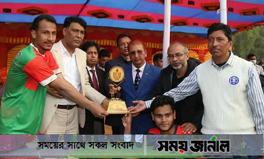 আন্তঃবিশ্ববিদ্যালয় ভলিবল টুর্নামেন্টে যৌথ চ্যাম্পিয়ন ইবি ও চবি