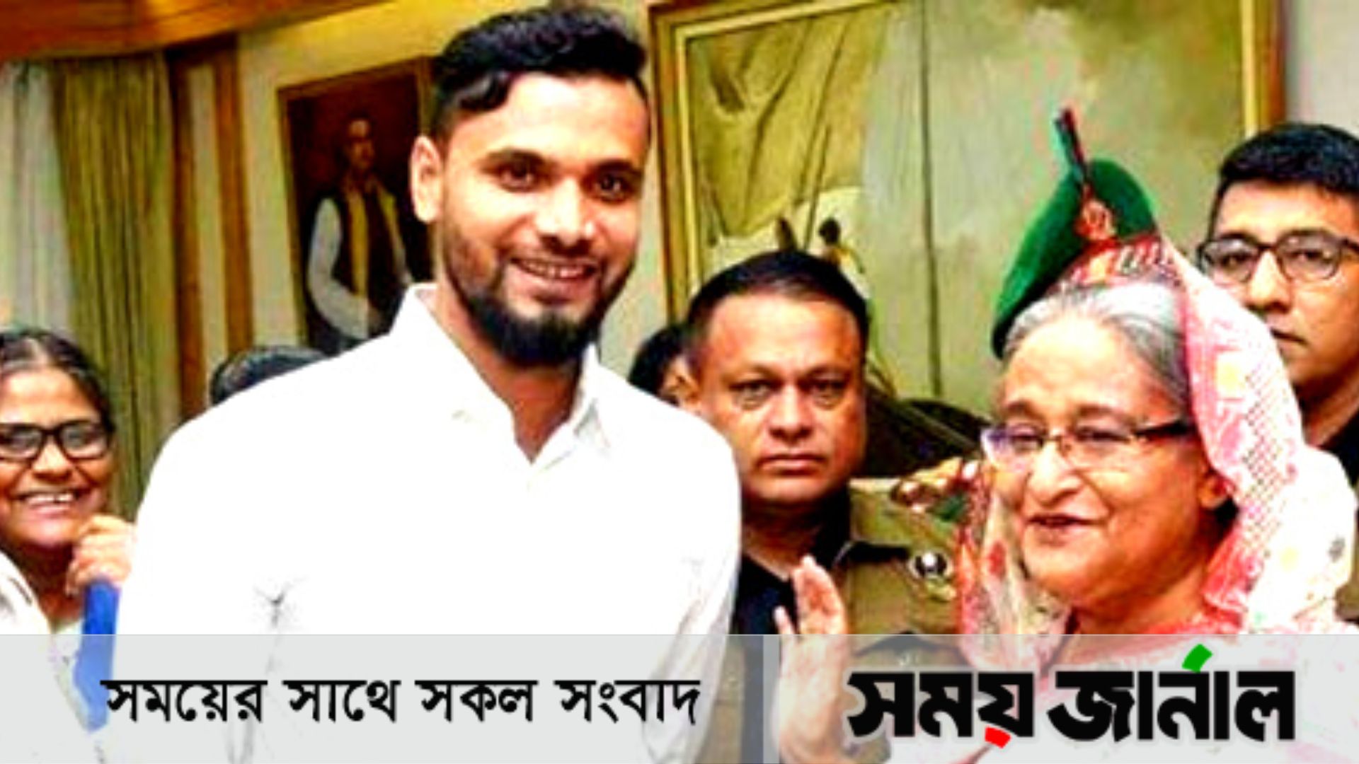 আওয়ামী লীগের যুব ও ক্রীড়া সম্পাদক খেলোয়ার মাশরাফি
