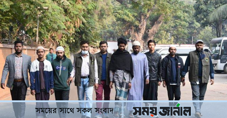 আল-কায়েদা মতাদর্শী ছয় জঙ্গি ৫ দিনের রিমান্ডে