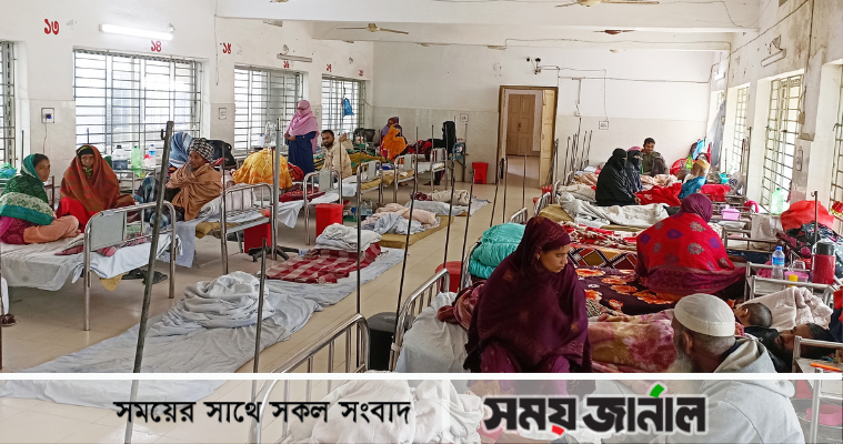 কনকনে শীতে ঠান্ডাজনিত রোগের প্রকোপ: মোরেলগঞ্জে হাসপাতালে বাড়ছে রোগী