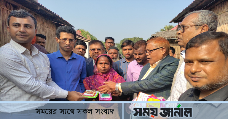 ঘরে ঘরে সেবা পৌঁছে দিতে আশ্রয়ন প্রকল্পে ফরিদপুর  উপজেলা প্রশাসন