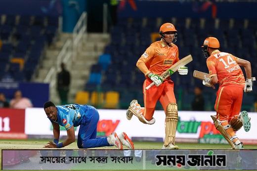 রোমাঞ্চকর জয়ে প্লে অফে গালফ জায়ান্টস