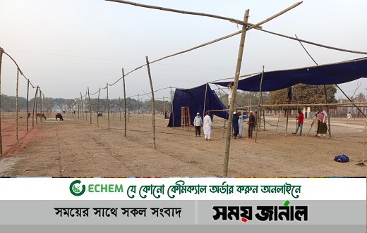 দিনাজপুরে শুরু হচ্ছে তাবলীগ জামাতের ৩ দিনের জেলা ইজতেমা