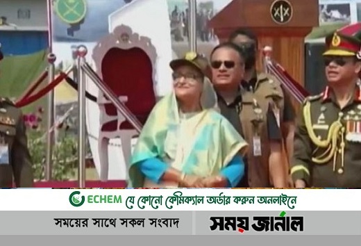 মিঠামইনে প্রধানমন্ত্রী: সেনানিবাসের উদ্বোধন