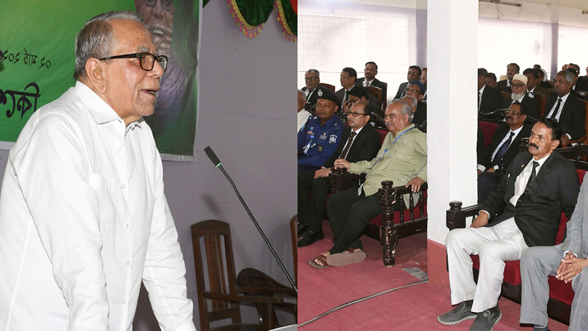 রাজনীতির ঊর্ধ্বে আইনজীবীদের পেশাগত দায়িত্ব পালন করতে হবে: রাষ্ট্রপতি