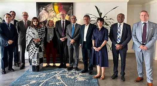 ইইউ রাষ্ট্রদূতদের সাথে বিএনপির বৈঠক