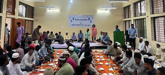কুবি প্রেস ক্লাবের ইফতার ও দোয়া মাহফিল অনুষ্ঠিত