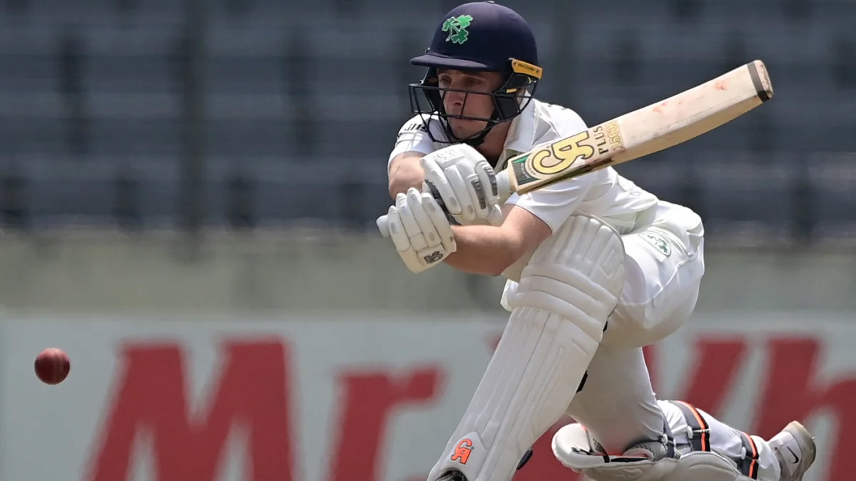 ইনিংস হারের শঙ্কা উড়িয়ে আইরিশদের লিড নিয়েছে সফরকারীরা