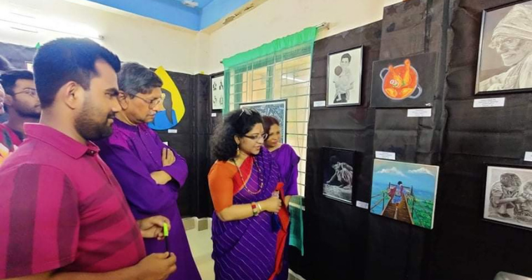আর্ট ক্লাবের আয়োজনে তিতুমীর কলেজে অনুষ্ঠিত হবে দুইদিনব্যাপী চিত্রপ্রদর্শনী