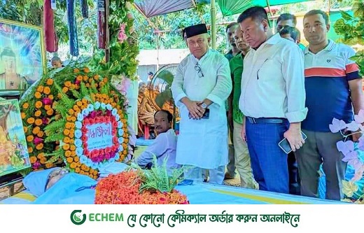 মানুষের ভালোবাসায় চিরবিদায় নিলেন সুখেন্দু বড়ুয়া