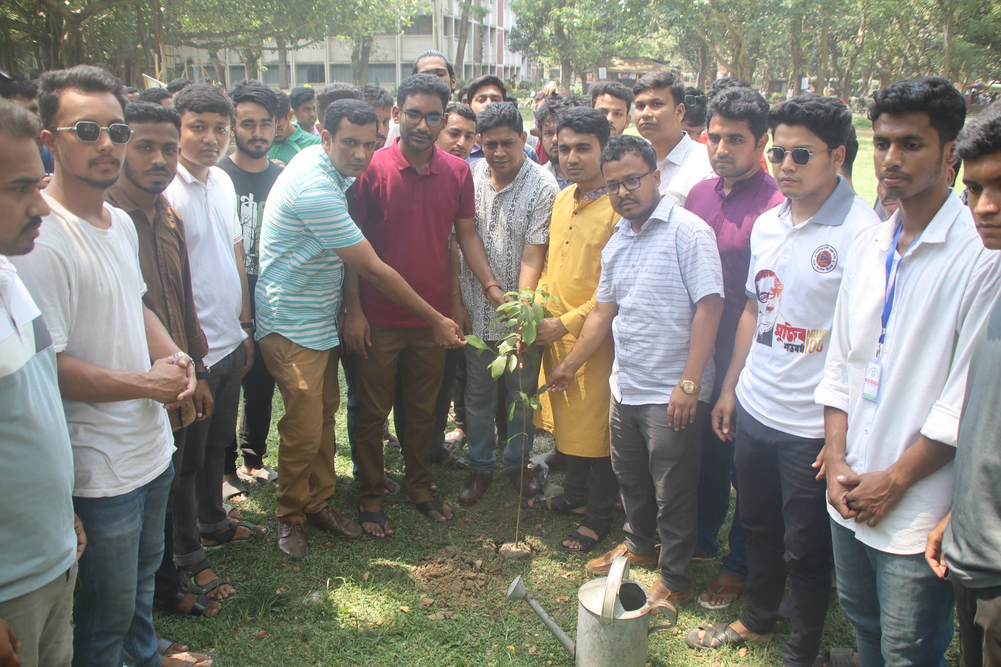 বিশ্ব পরিবেশ দিবসে ইবিতে ছাত্রলীগের বৃক্ষরোপন