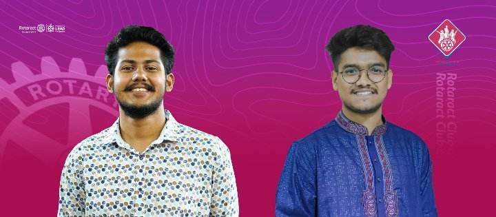 খুবি রোটার‌্যাক্ট ক্লাবের নতুন নেতৃত্বে ইমরান ও ফাহিম