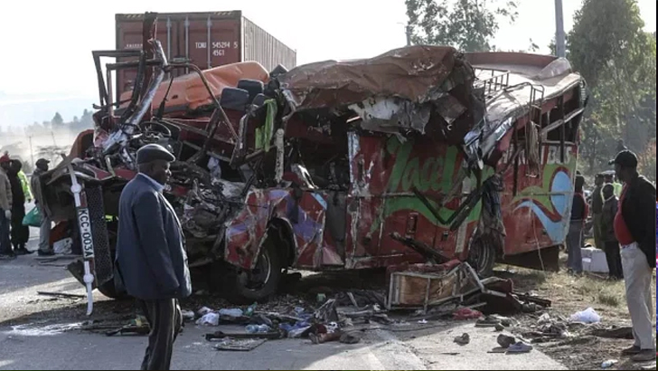 ৪৮ জন নিহত কেনিয়ায় সড়ক দুর্ঘটনায়
