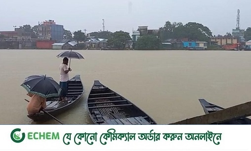 টানা বৃষ্টিতে বিপৎসীমার ওপরে নদীর পানি