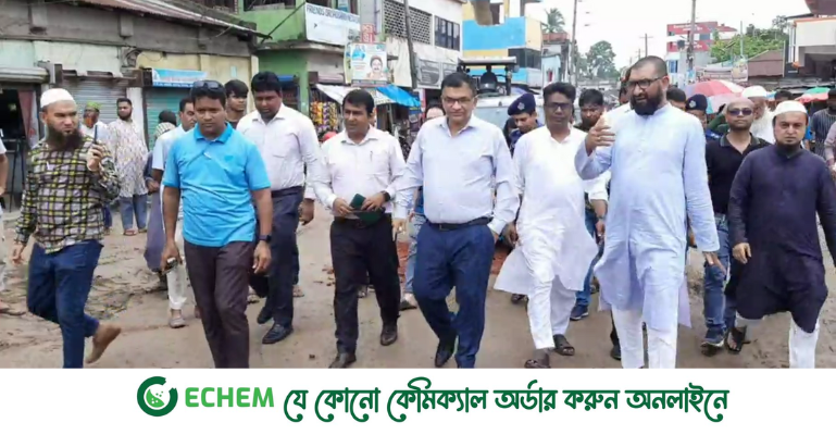 জেলা প্রশাসকের পরিদর্শন, দ্রুত সংস্কার হচ্ছে হিলি স্থলবন্দরের প্রধান সড়ক