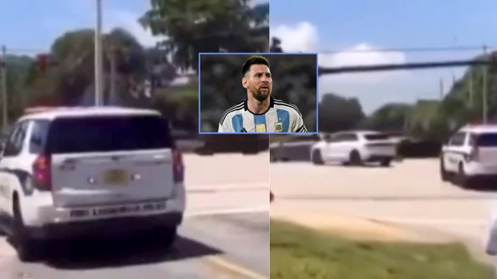 অল্পের জন্য গাড়ি দুর্ঘটনা থেকে বাঁচলেন মেসি