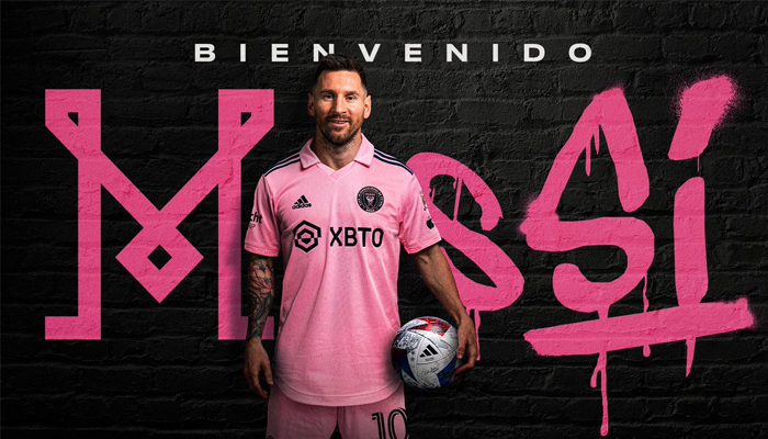 মায়ামিতে আনুষ্ঠানিকভাবে যোগ দিলেন মেসি