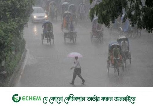 রাত থেকে বৃষ্টি: ভোগান্তিতে নগরবাসী, সৃষ্টি হচ্ছে জলাবদ্ধতা