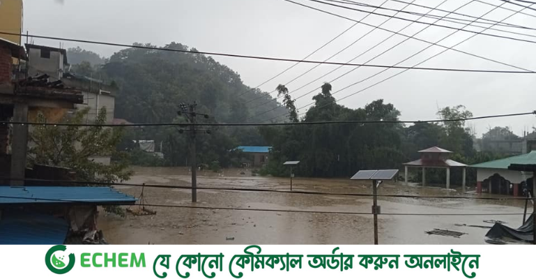 বান্দরবানে বন্যা: নেই বিদ্যুৎ, যোগাযোগ বিচ্ছিন্ন
