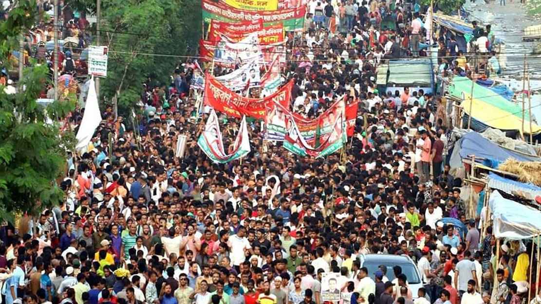 বিকেলে ঢাকায় বিএনপির দুটি গণমিছিল