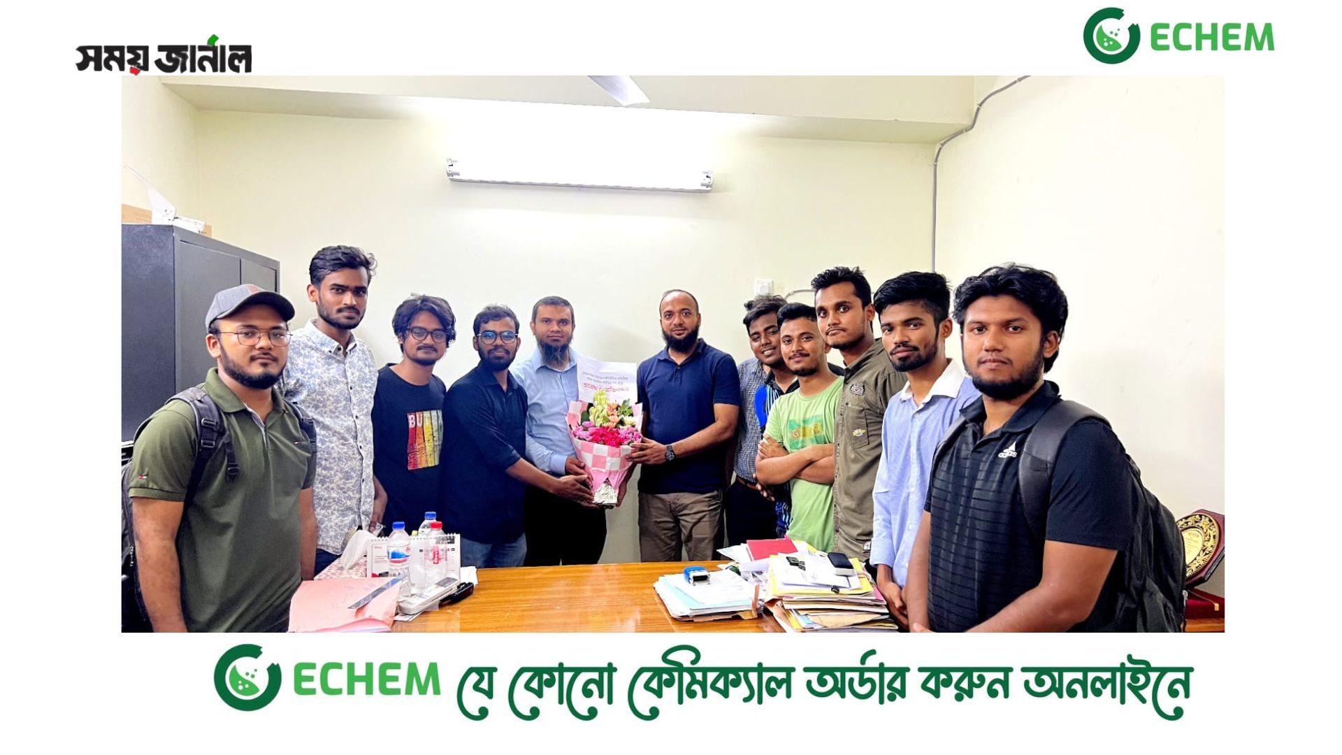 নবনির্বাচিত বুটেক্স শিক্ষক সমিতির সাথে বুটেক্স সাংবাদিক সমিতির শুভেচ্ছা-বিনিময়