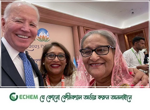 শেখ হাসিনার সাথে সেলফি তুললেন জো বাইডেন