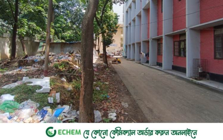 অপরিচ্ছন্ন বুটেক্স ক্যাম্পাস, ভোগান্তিতে শিক্ষার্থীরা