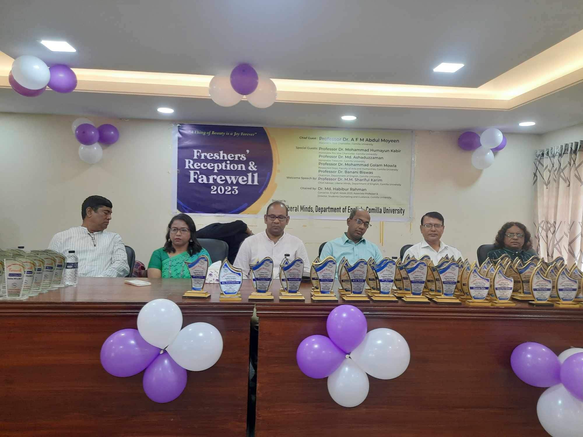 কুবিতে পর্দা নামলো ইংরেজি সপ্তাহের