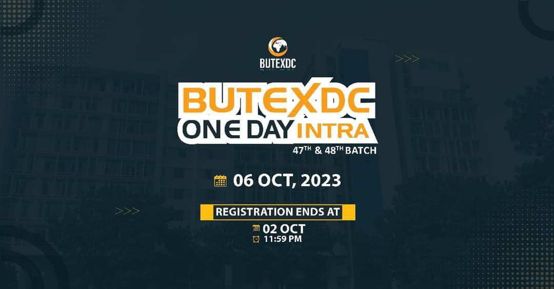 বুটেক্সে অনুষ্ঠিত হতে যাচ্ছে একদিনের বিতর্ক উৎসব