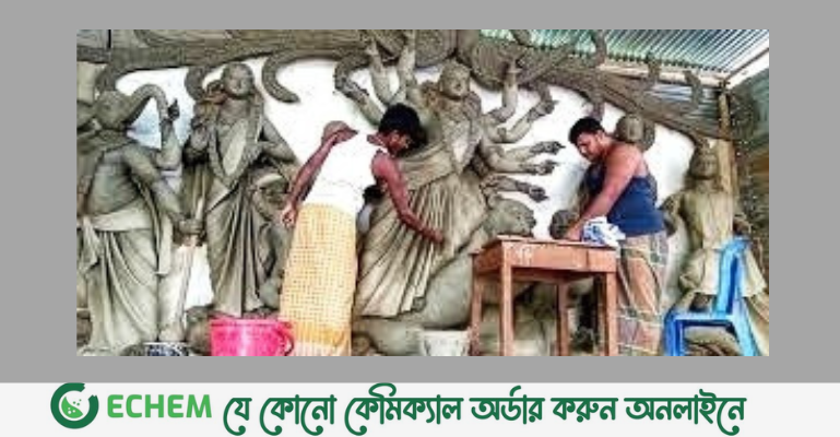 ধামরাইয়ে প্রতিমা তৈরিতে ব্যস্ত মৃৎশিল্পীরা