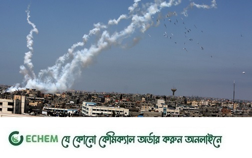 ইসরায়েলের কেন্দ্রীয় শহর তেল আবিবে রকেট হামলা