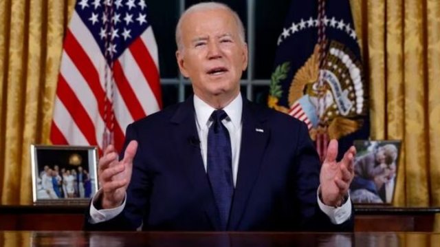 পুতিন ও হামাসে পার্থক্য নেই: বাইডেন