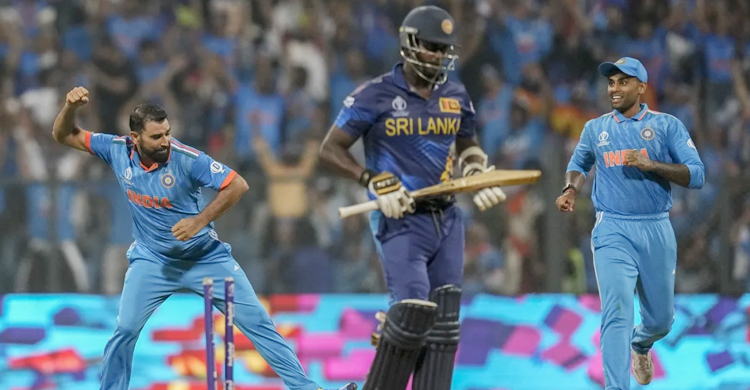 বিশ্বকাপ ইতিহাসের দ্বিতীয় বড় জয় ভারতের