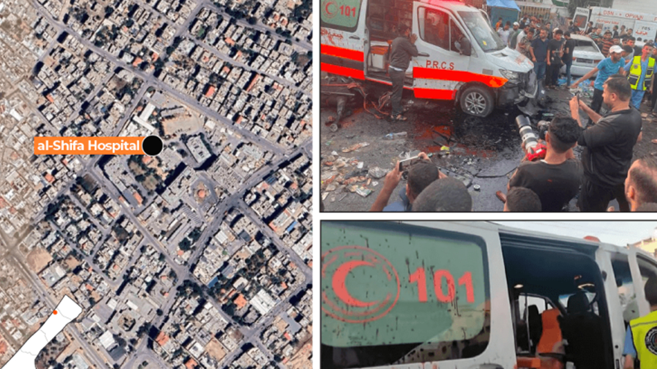 অ্যাম্বুলেন্সে হামলা করল ইসরায়েল, নিহত ১৫