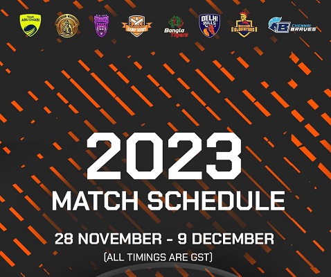 আবুধাবি টি-টেনের সূচি ঘোষণা