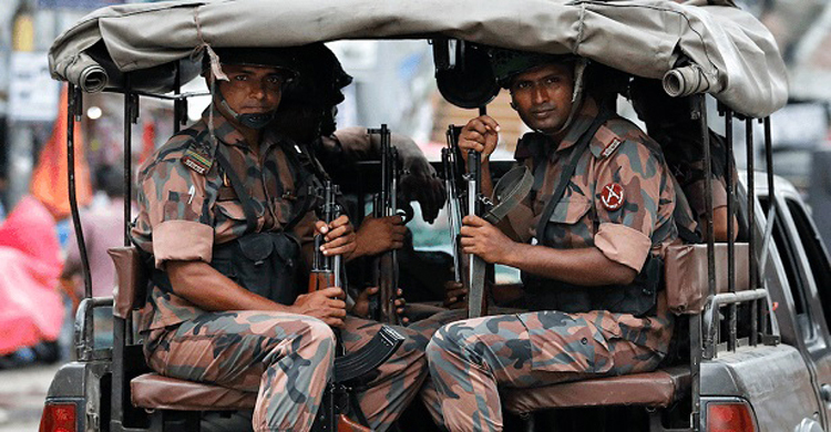 দেশে ১৫২ প্লাটুন বিজিবি মোতায়েন