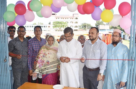নজরুল ইসলাম হাবু স্কুল এন্ড কলেজের একাডেমিক ভবনের উদ্বোধন